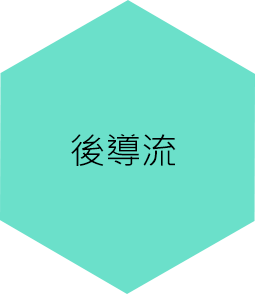 後導流 後導流